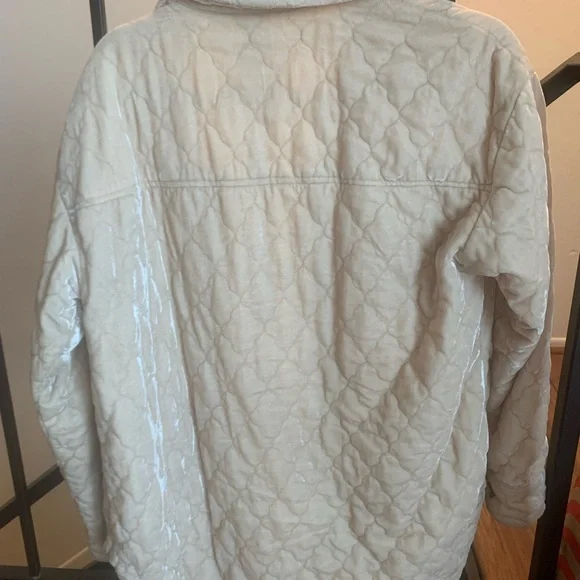 Oversized Anthropologie Quilted Jacket - Picture 2 of 3